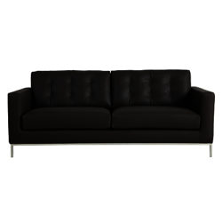 Furia Odyssey Large Leather Sofa Arredo Brown